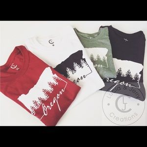 Custom Oregon T-shirts